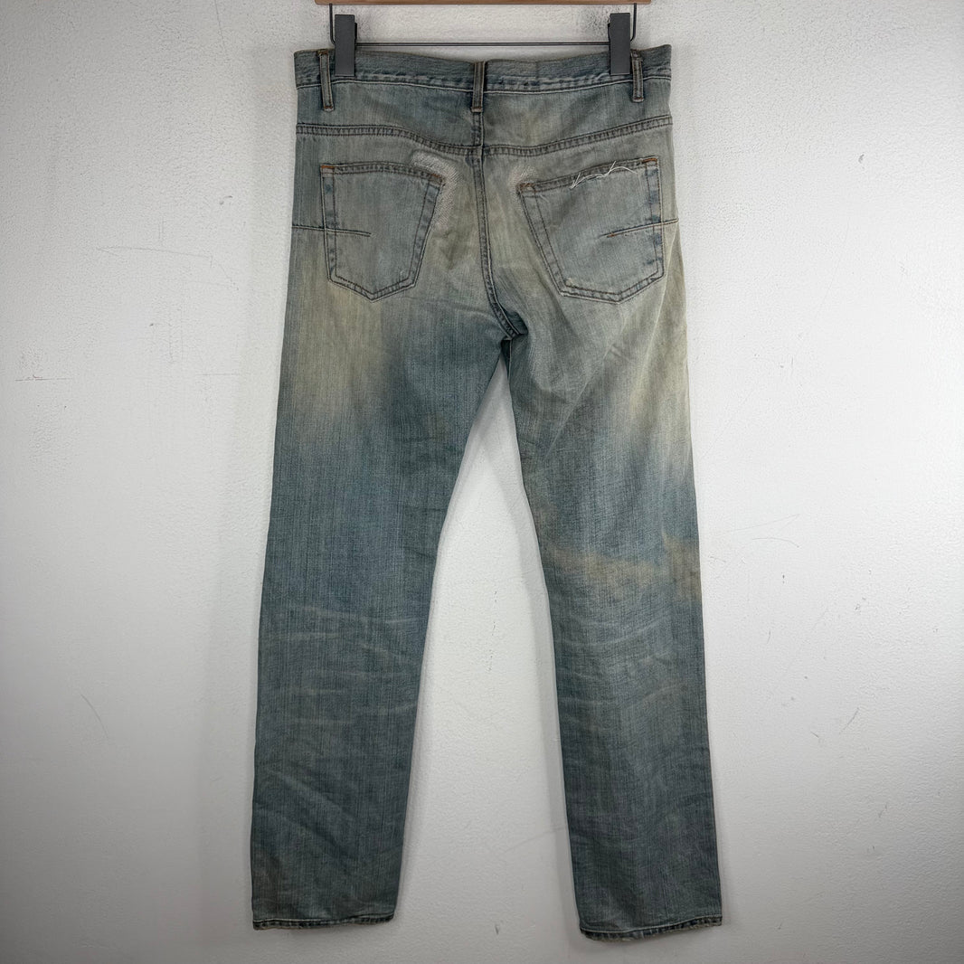 DIor Light Wash Skinny Jeans