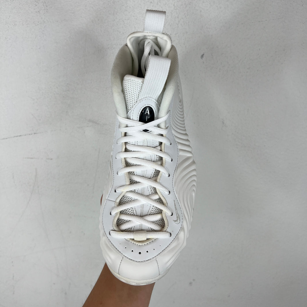 Nike CDG White Foamposite Sneakers