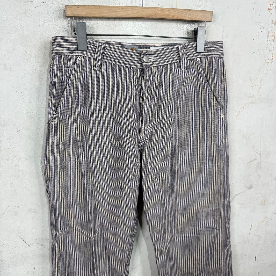 Junya Watanabe x Carhartt Pinstriped Capri Carpenters