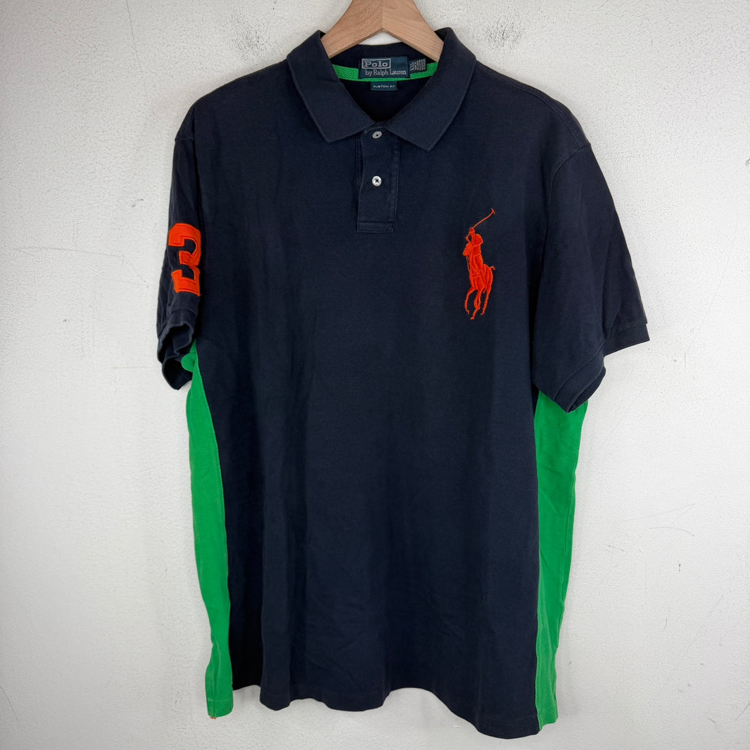 Polo Ralph Lauren Navy/Green Big Horse Polo T-Shirt
