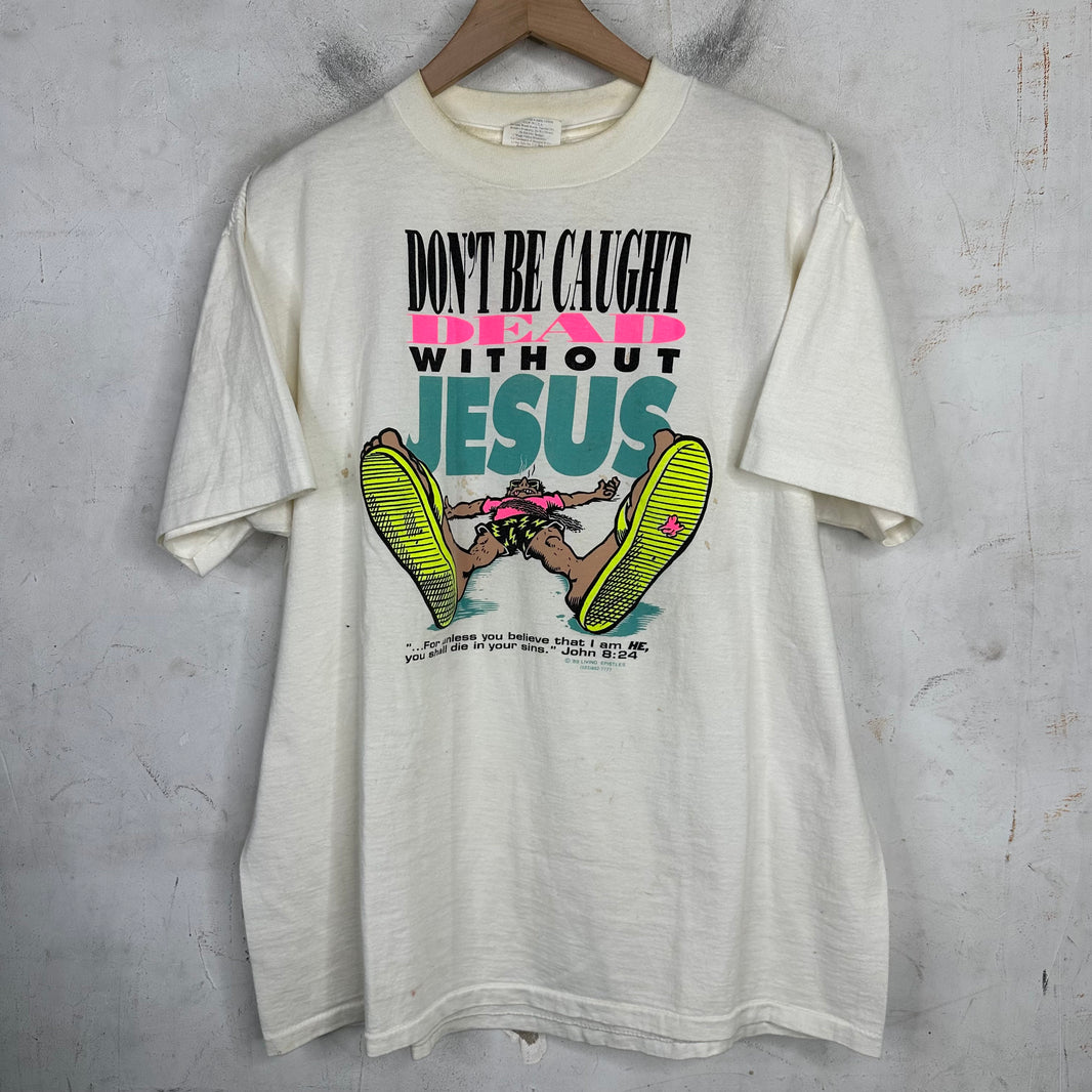 Vintage Caught Without Jesus T-Shirt