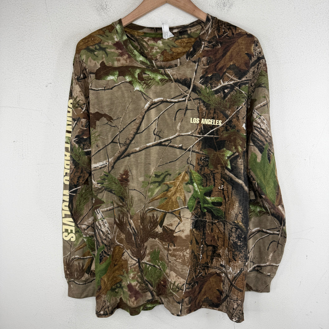 Yeezy Camo Saint Pablo Wolves L/S T-Shirt
