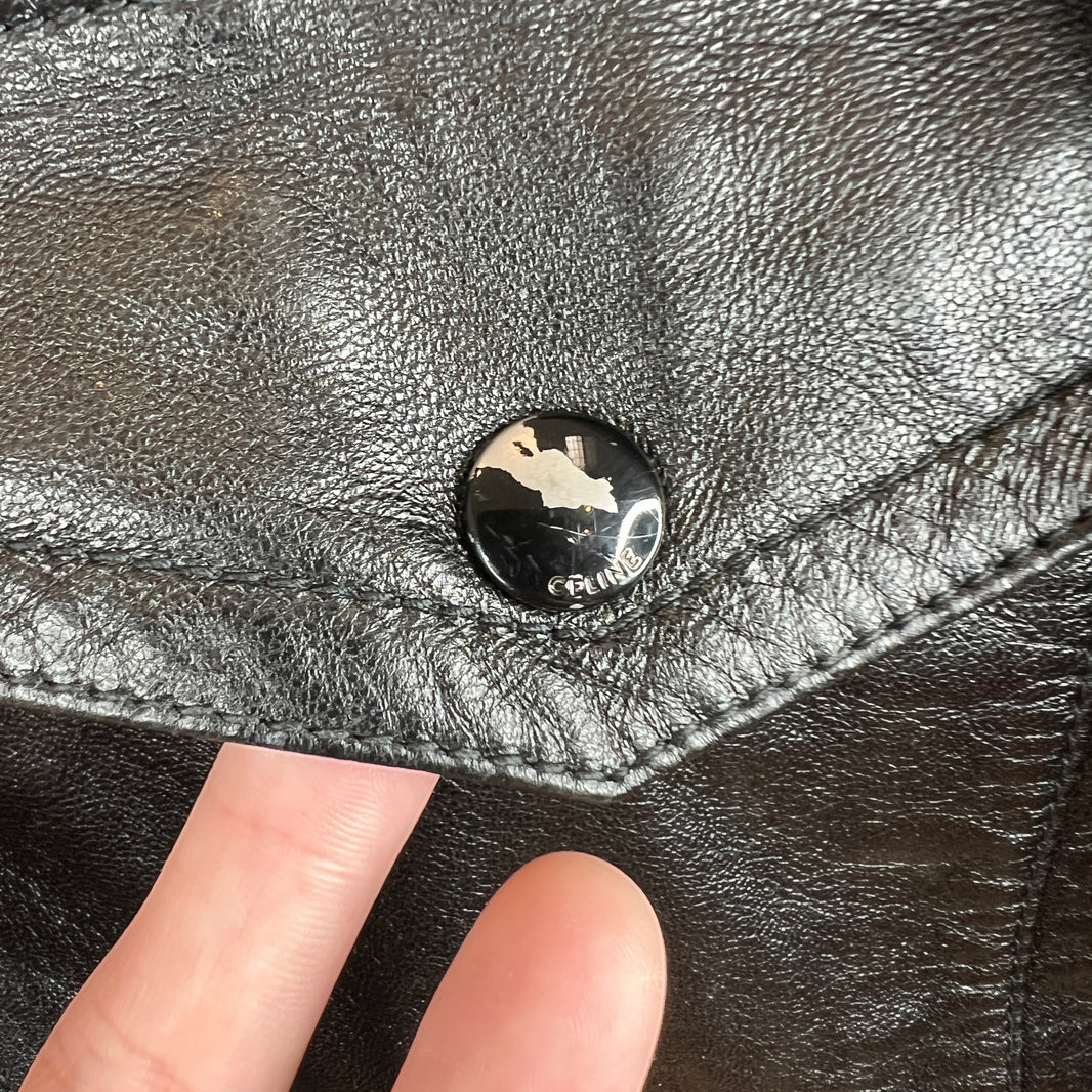 Celine Blouson Leather Jacket