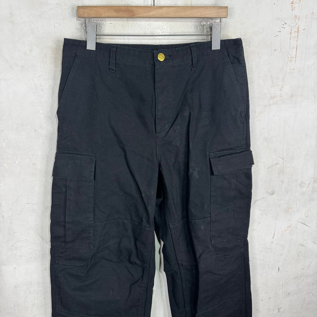 Sacai x Carhartt Black Canvas Cargos