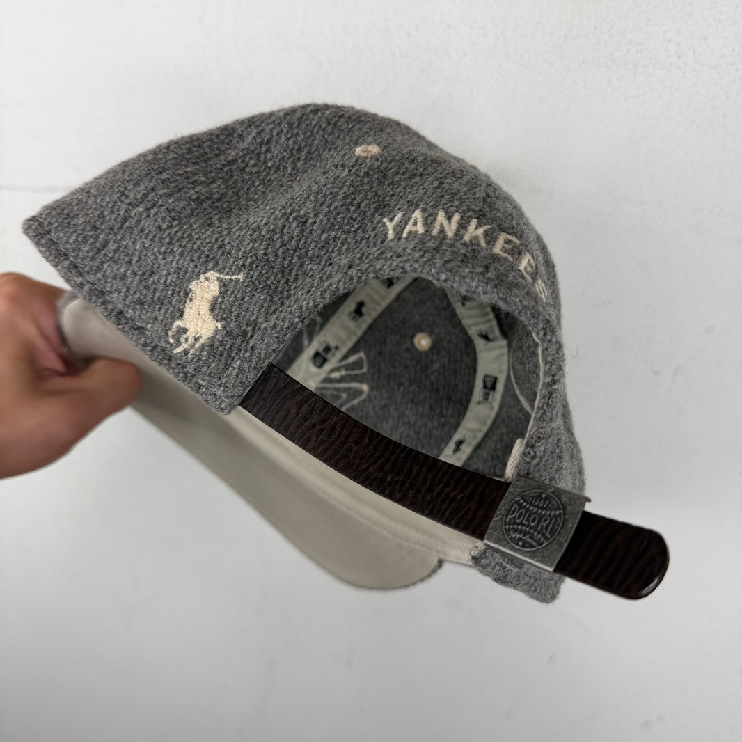 Ralph Lauren New Era Gray Wool Yankees Hat