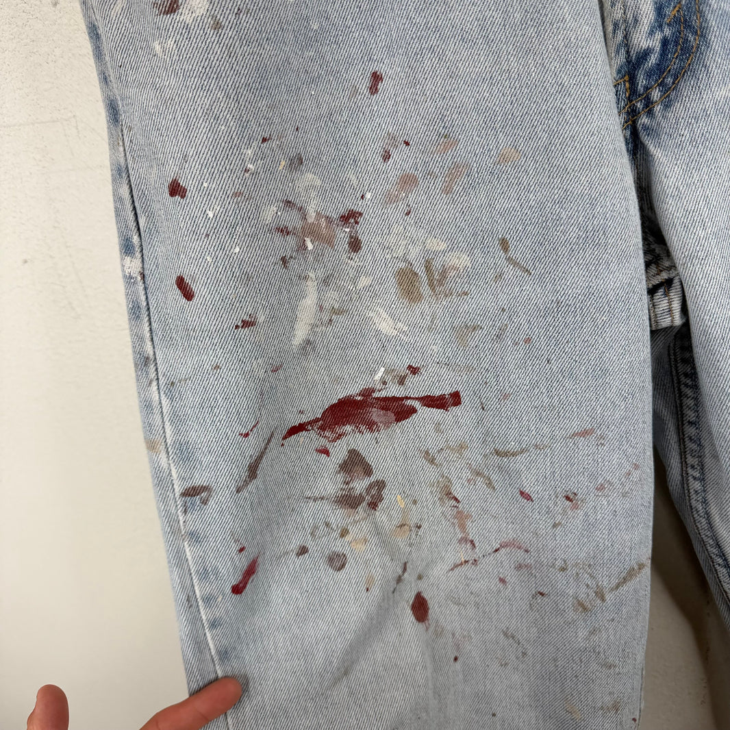 Vintage Smoked Levi's 550 Jeans