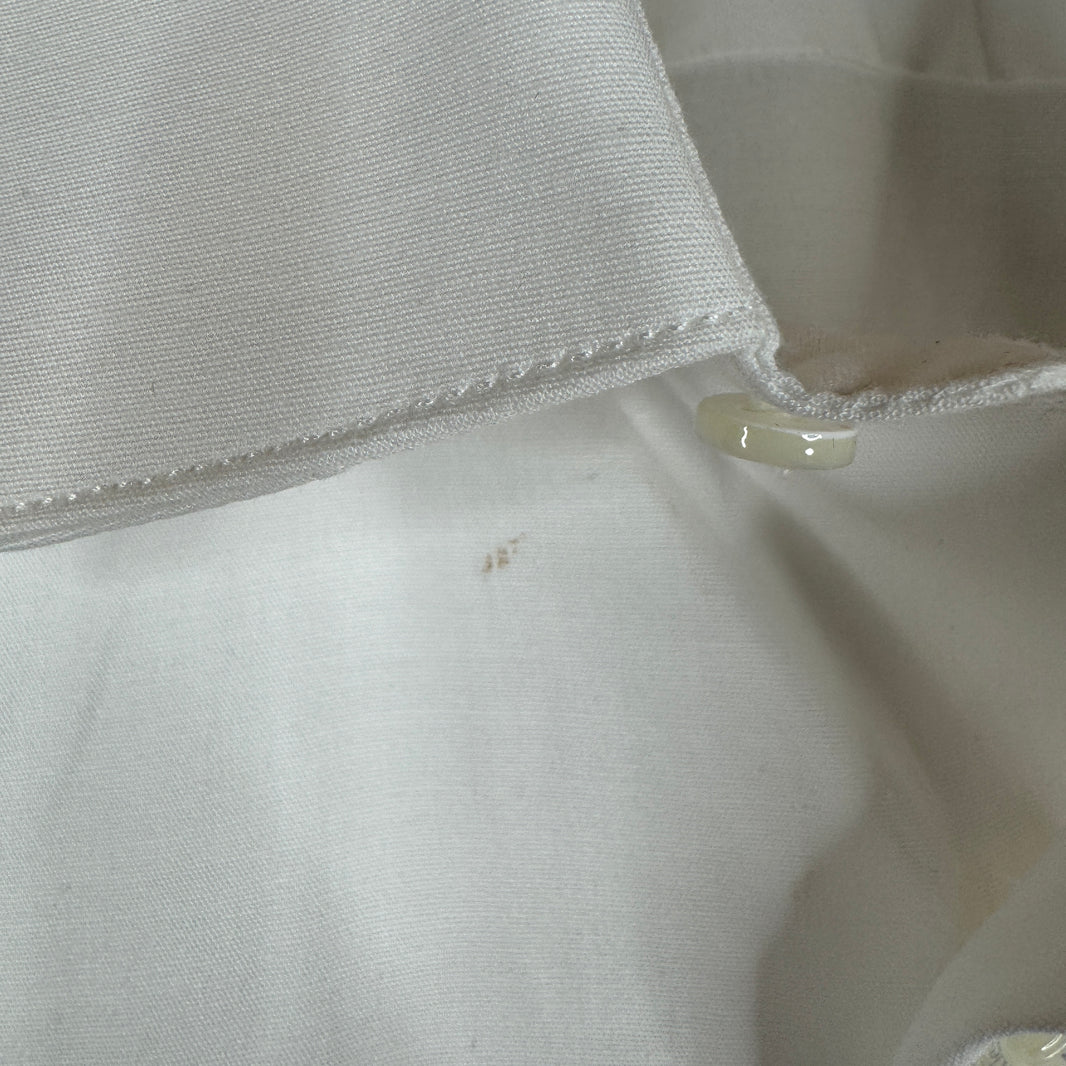 Alexander Mcqueen White Button Up LS Dress Shirt