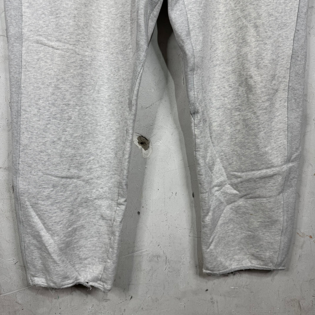 Yeezy Season 4 Heather Grey Cuffed Sweatpants