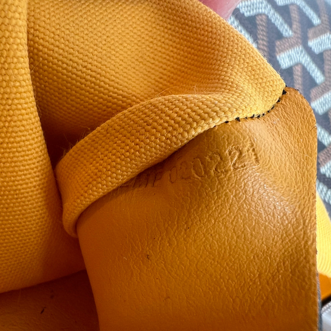 Goyard Senat Brown/Black Clutch