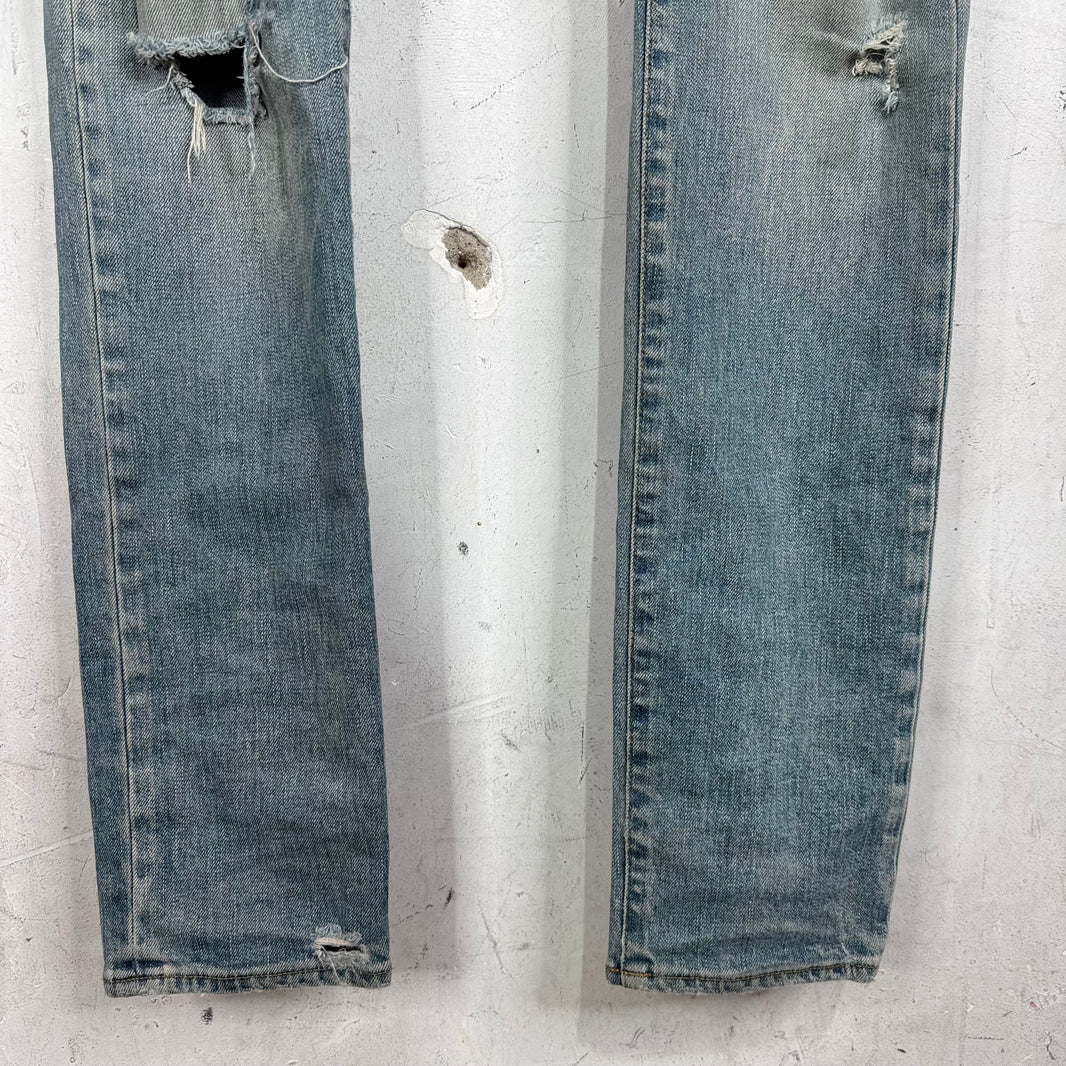 Saint Laurent D02 Crash Denim