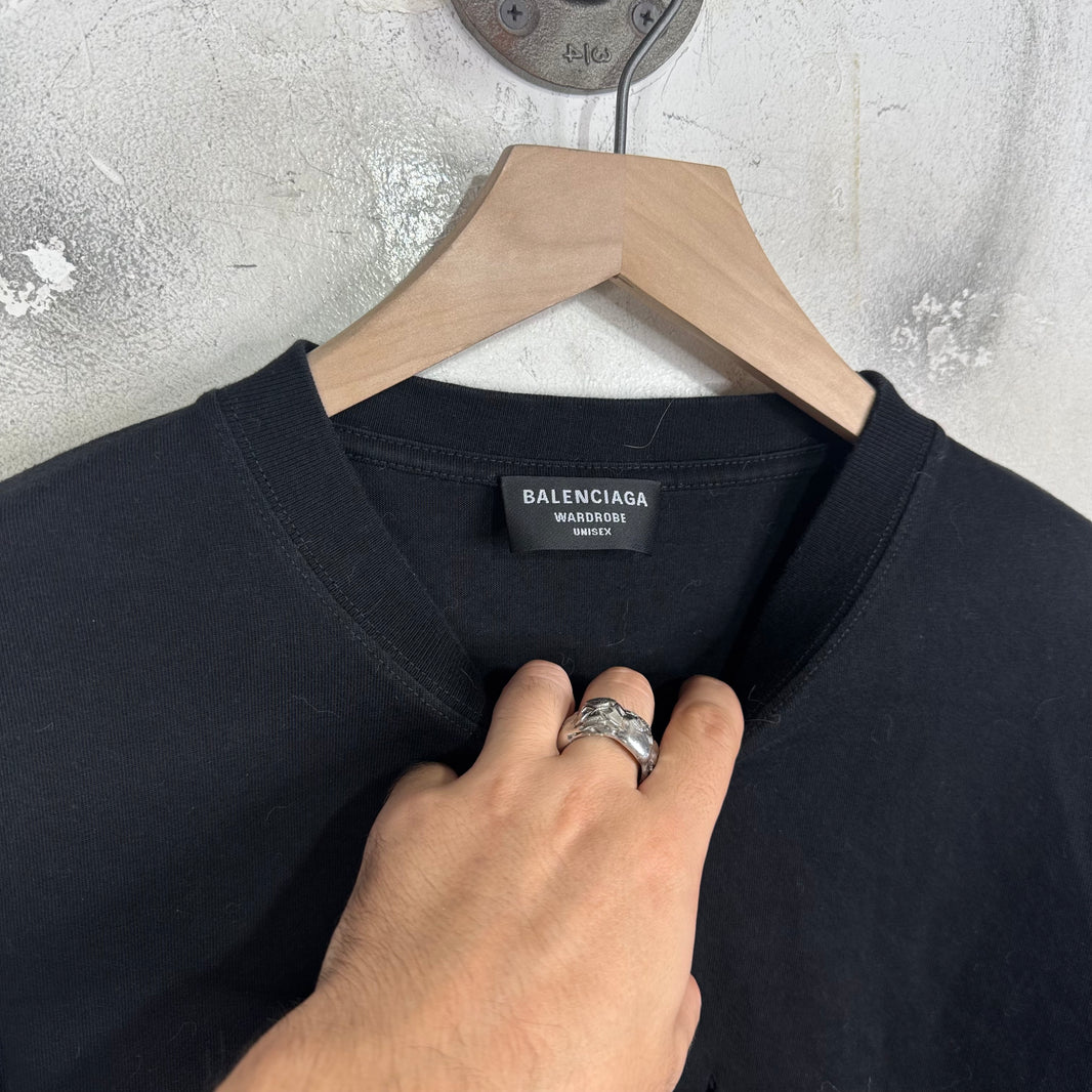 Balenciaga Pixelated BB T-Shirt