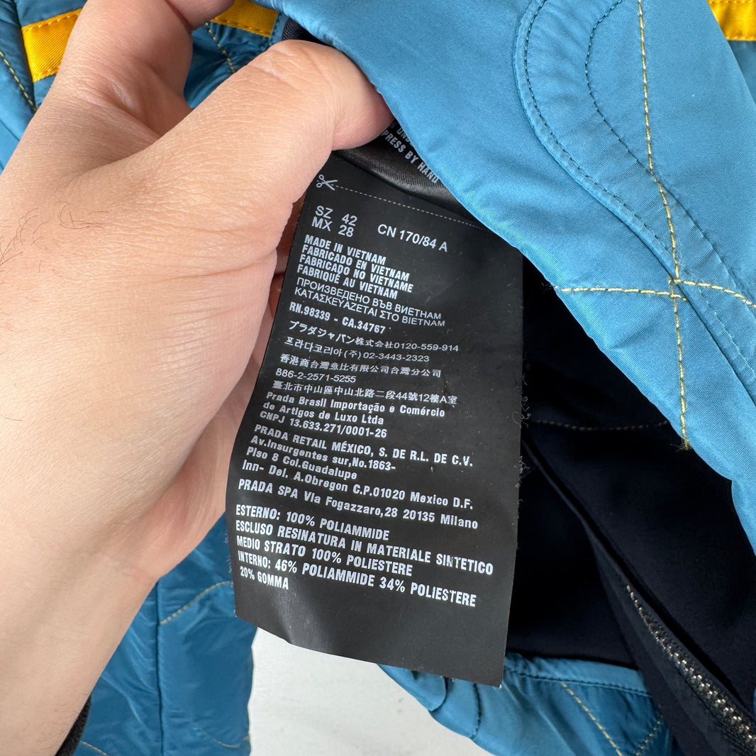 Prada Cropped Quilted Jacket