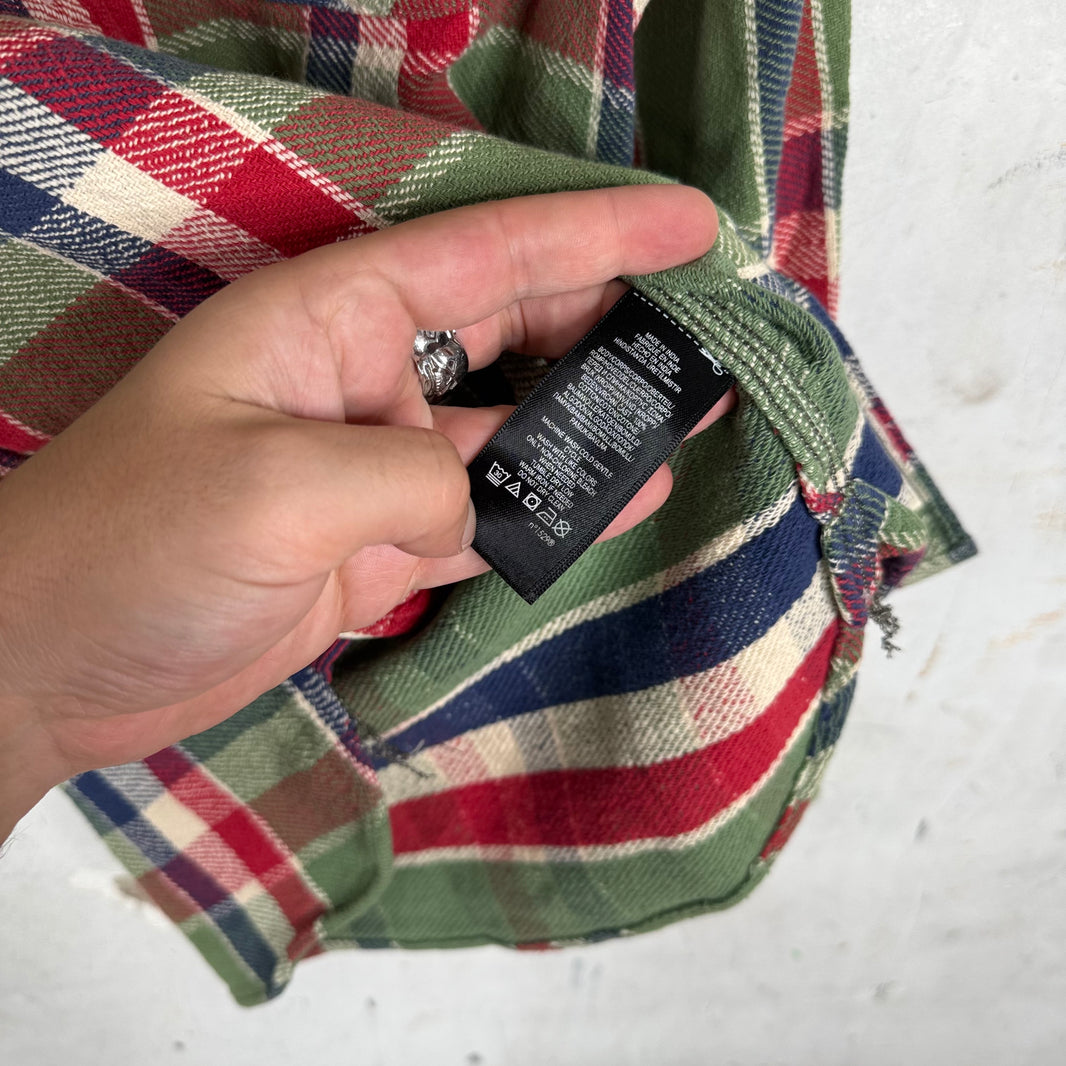RRL Green/Red Plaid Flannel