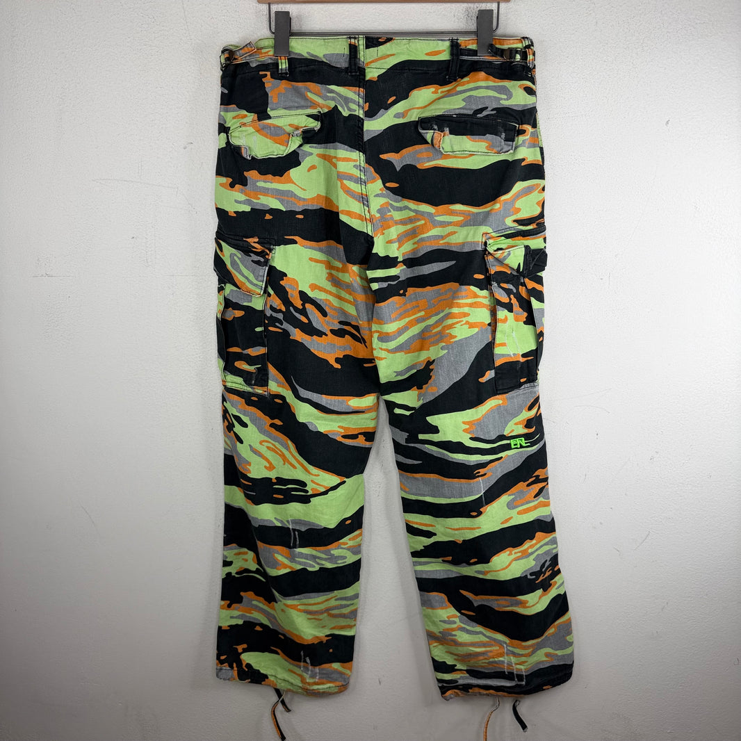 ERL Neon Tiger Camo Cargo Pants