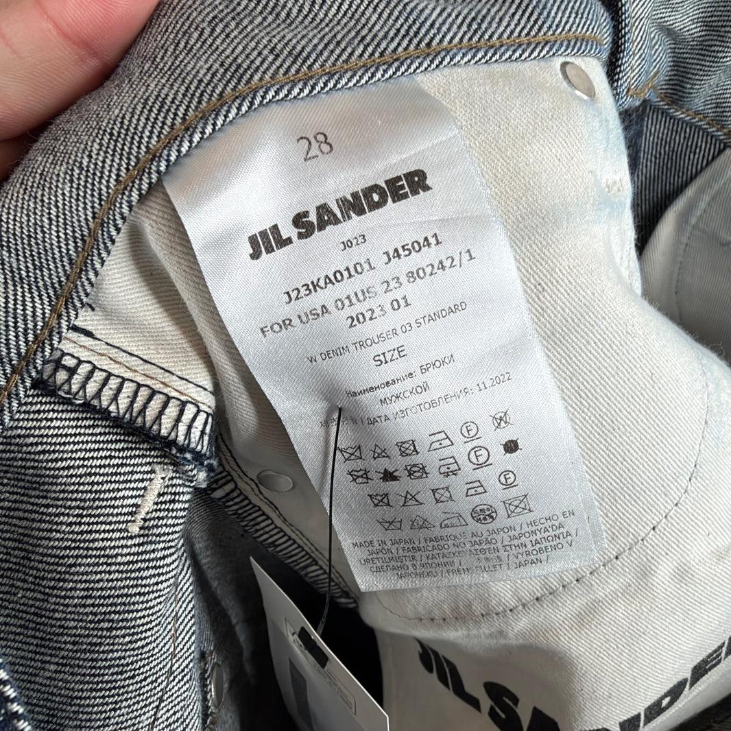 Jil Sander Selvedge Indigo Denim Jeans