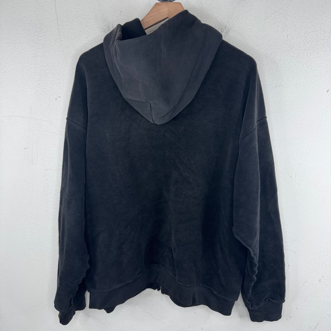 Balenciaga Inside Out Zip-Up Hoodie