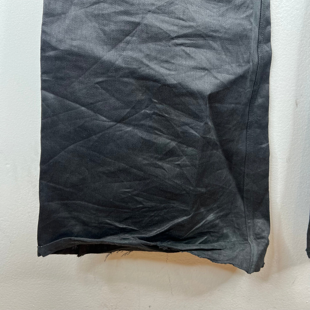 Rick Owens Linen Bolan Zipper Pants