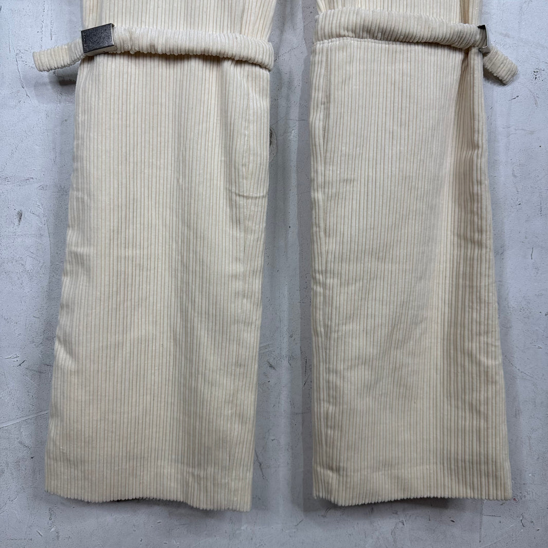 Chanel Bondage Corduroy Pants
