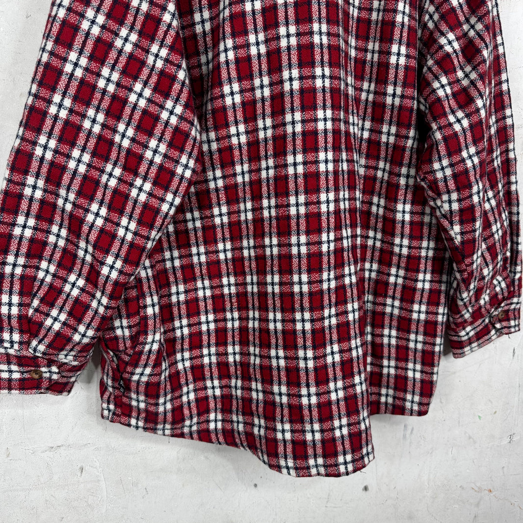 Stussy 90's Quilted Plaid Flannel