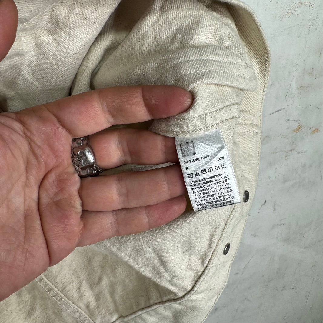 Maison Mihara Yasuhiro Beige Type 2 Denim Jacket