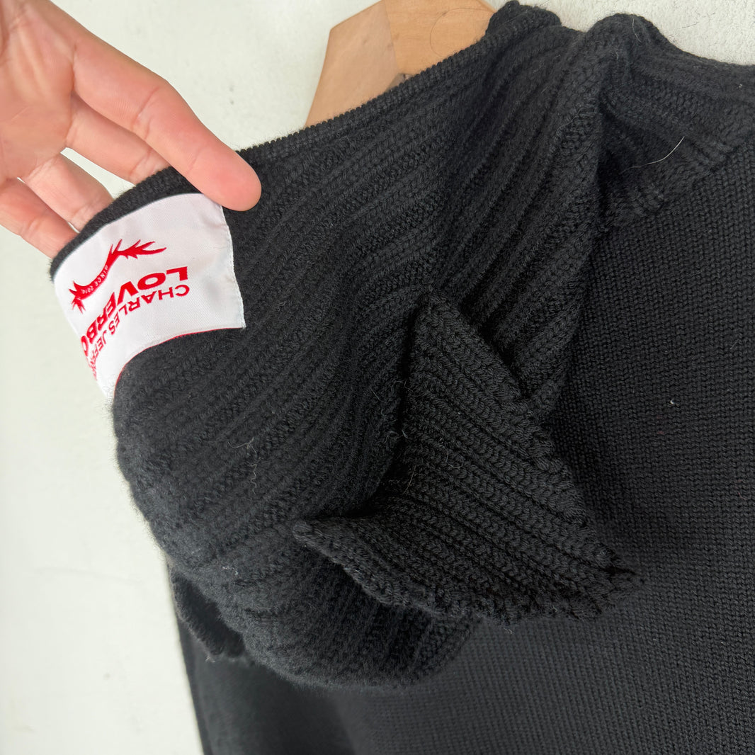 Charles Jeffrey Loverboy Hooded Knit Sweater