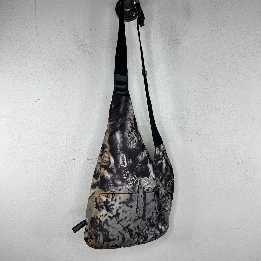 Prada Re Nylon Printed Sling Bag