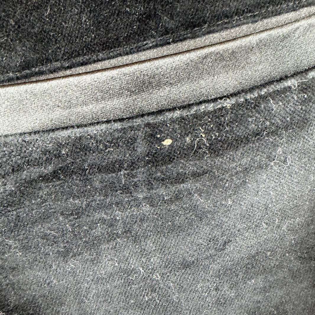 Amiri Velvet Black Shorts