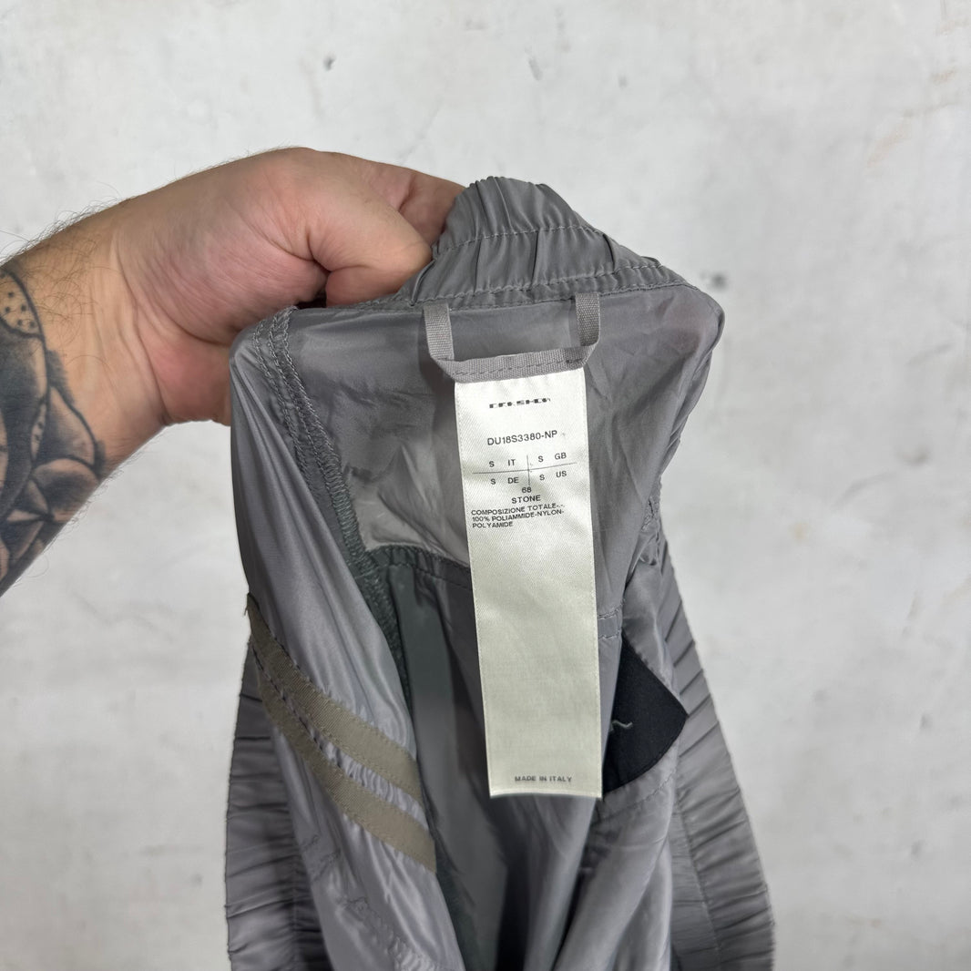DRKSHDW Grey Nylon Dropcrotch Shorts
