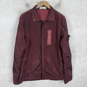 Stone Island Metallic Zipped Jacket