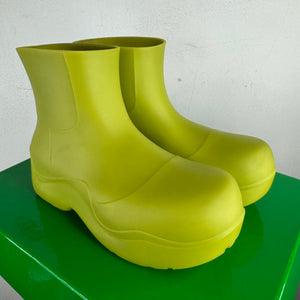 Bottega Veneta Green Puddle Boots