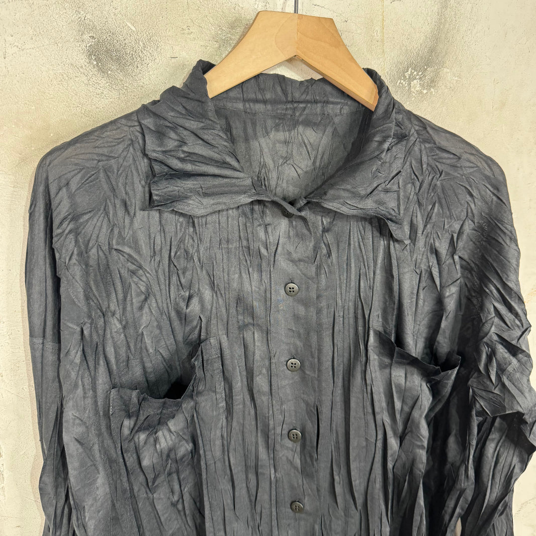Issey Miyake Pleats Please LS Button Up