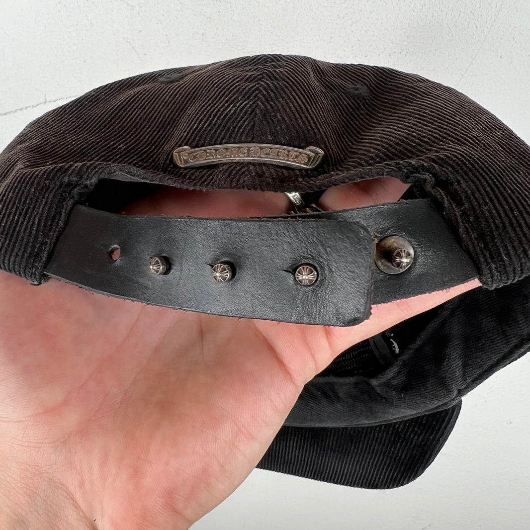 Chrome Hearts Dagger Vine Corduroy Snapback Hat
