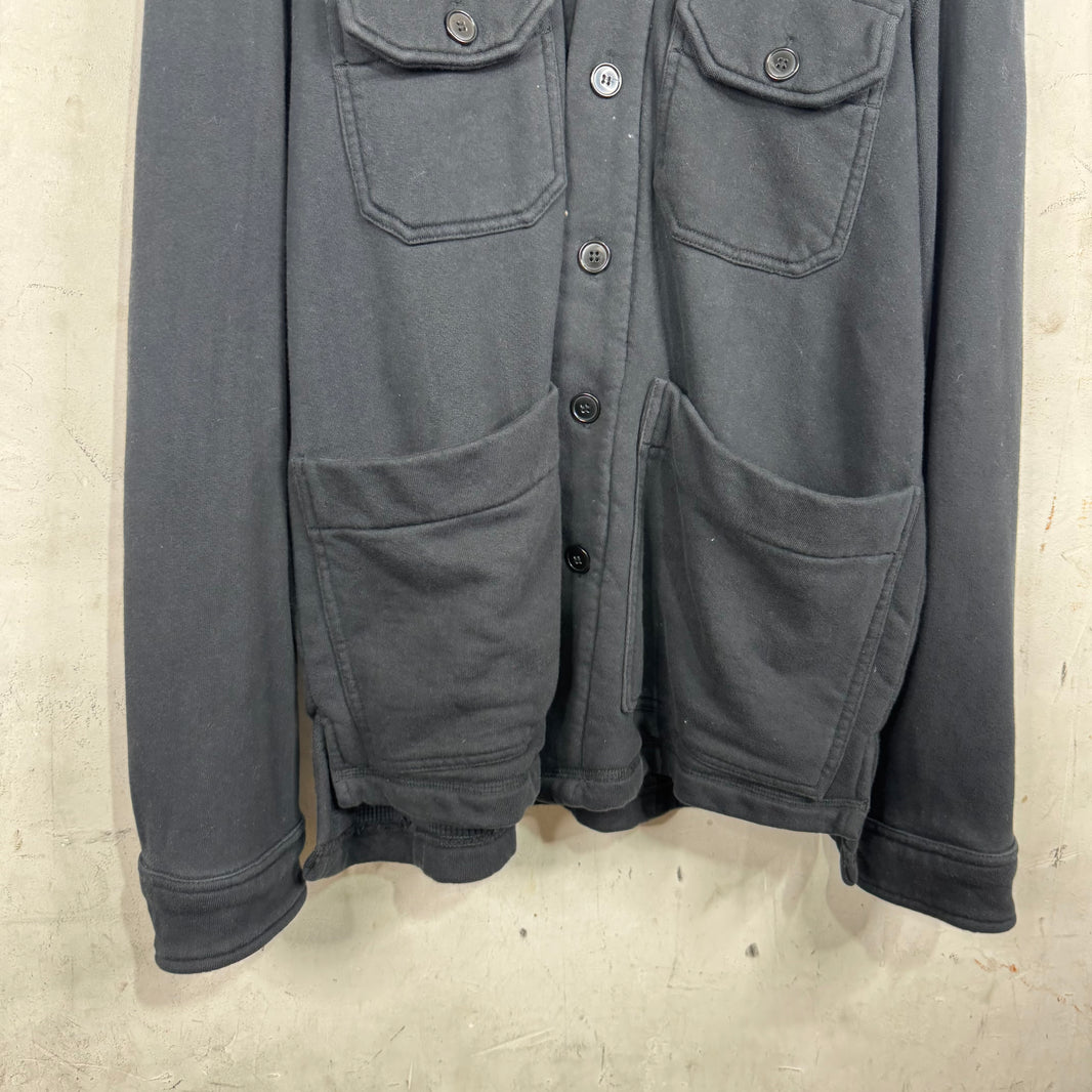 Greg Lauren Thermal Lined Heavy Cardigan