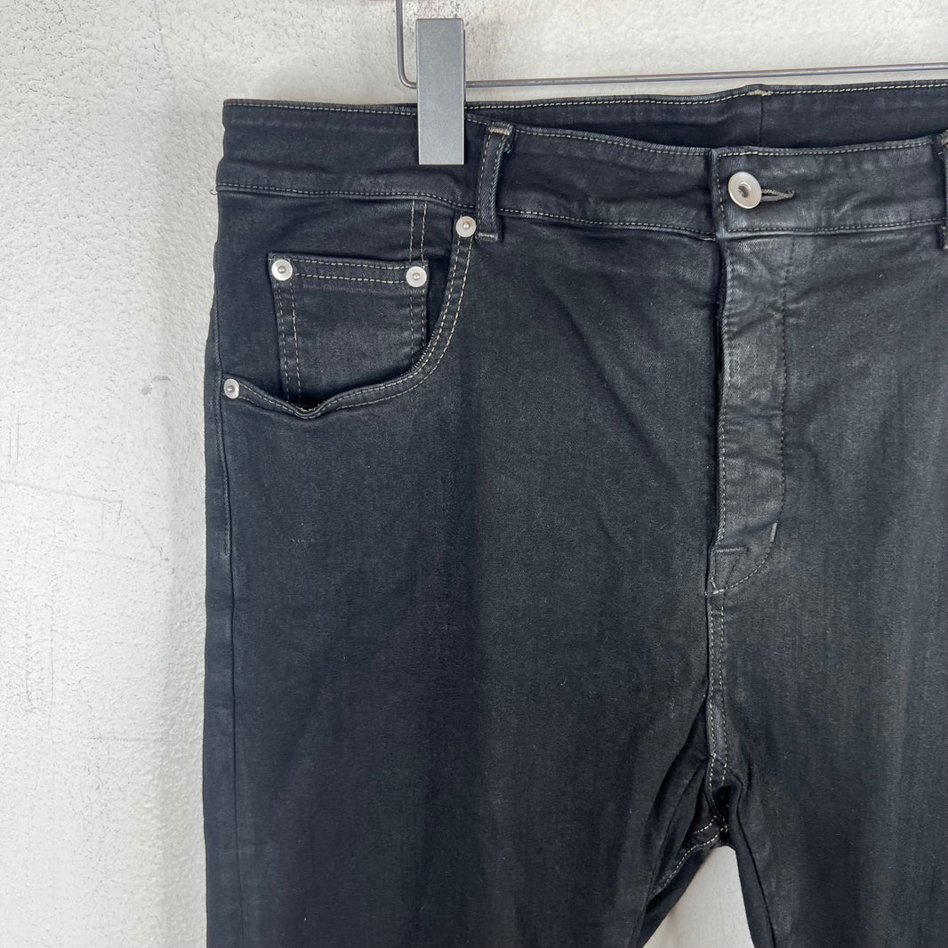 DRKSHDW Waxed Detroit Jeans