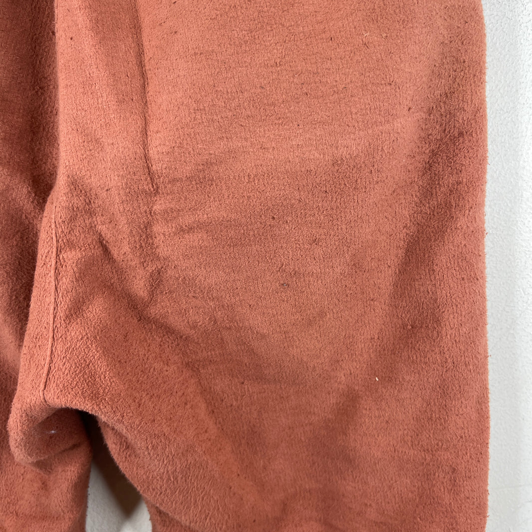Kapital Red Fleece Drawstring Pants
