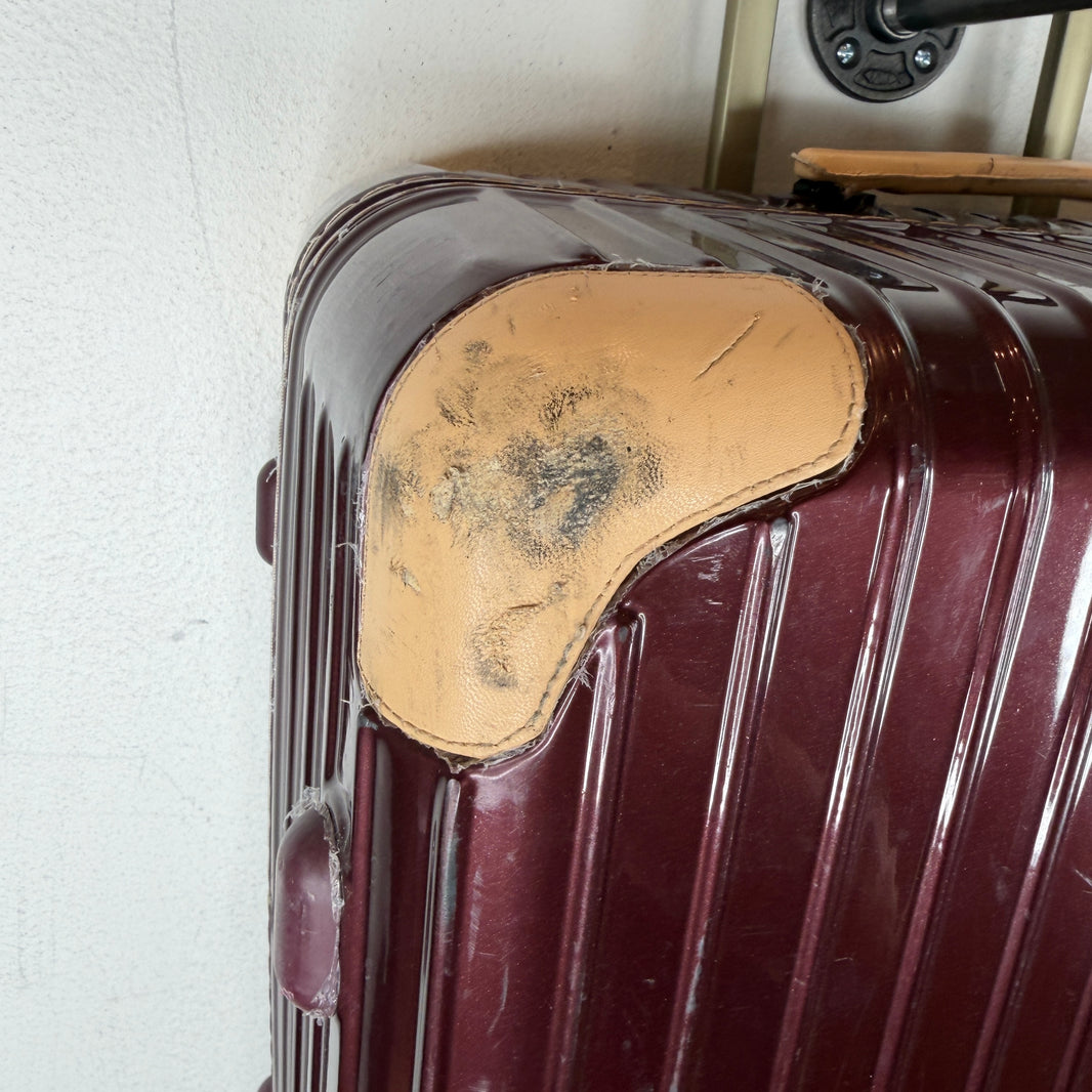 Rimowa Burgundy Check-In Suitcase