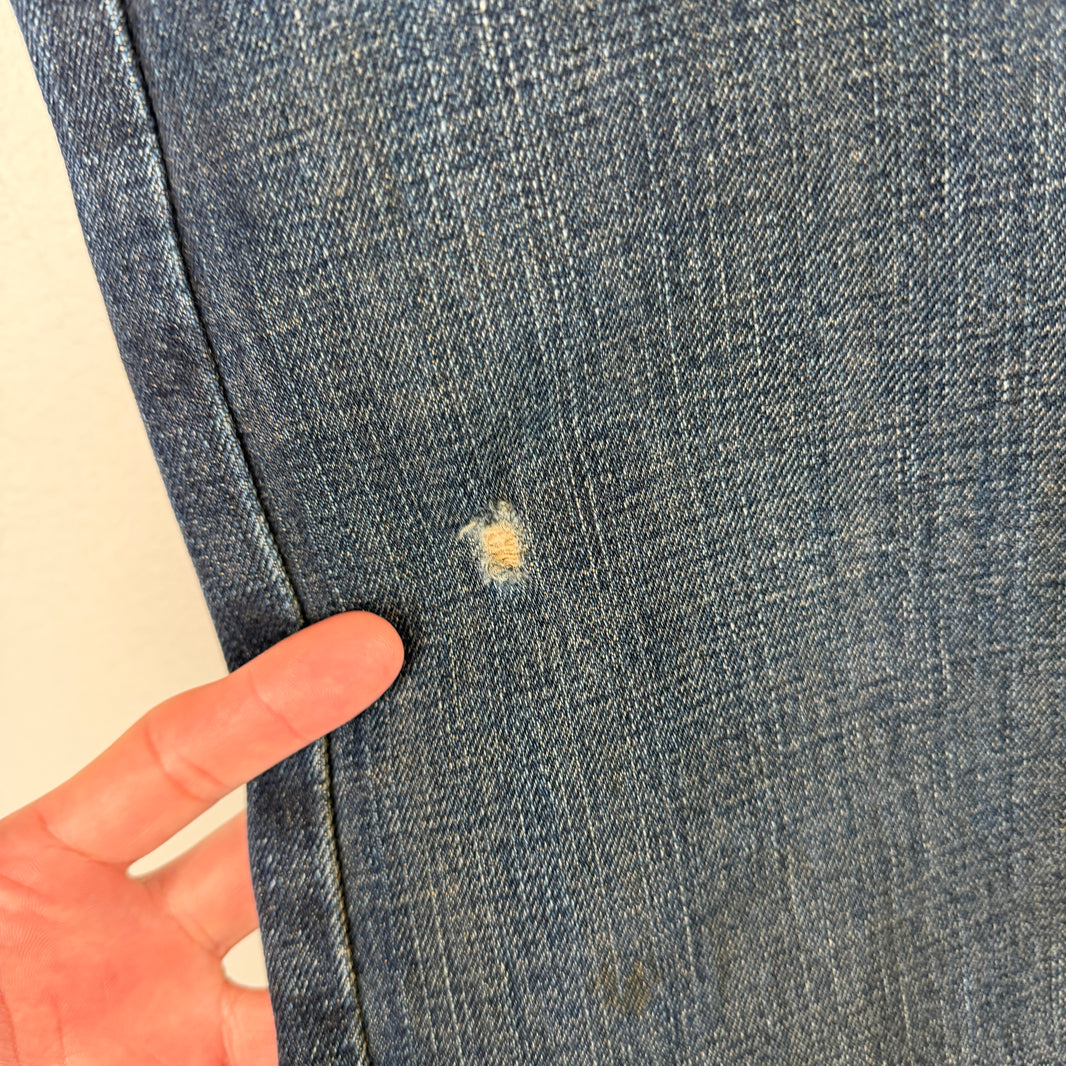 Rick Owens Selvedge Bootcut Slab Denim Jeans