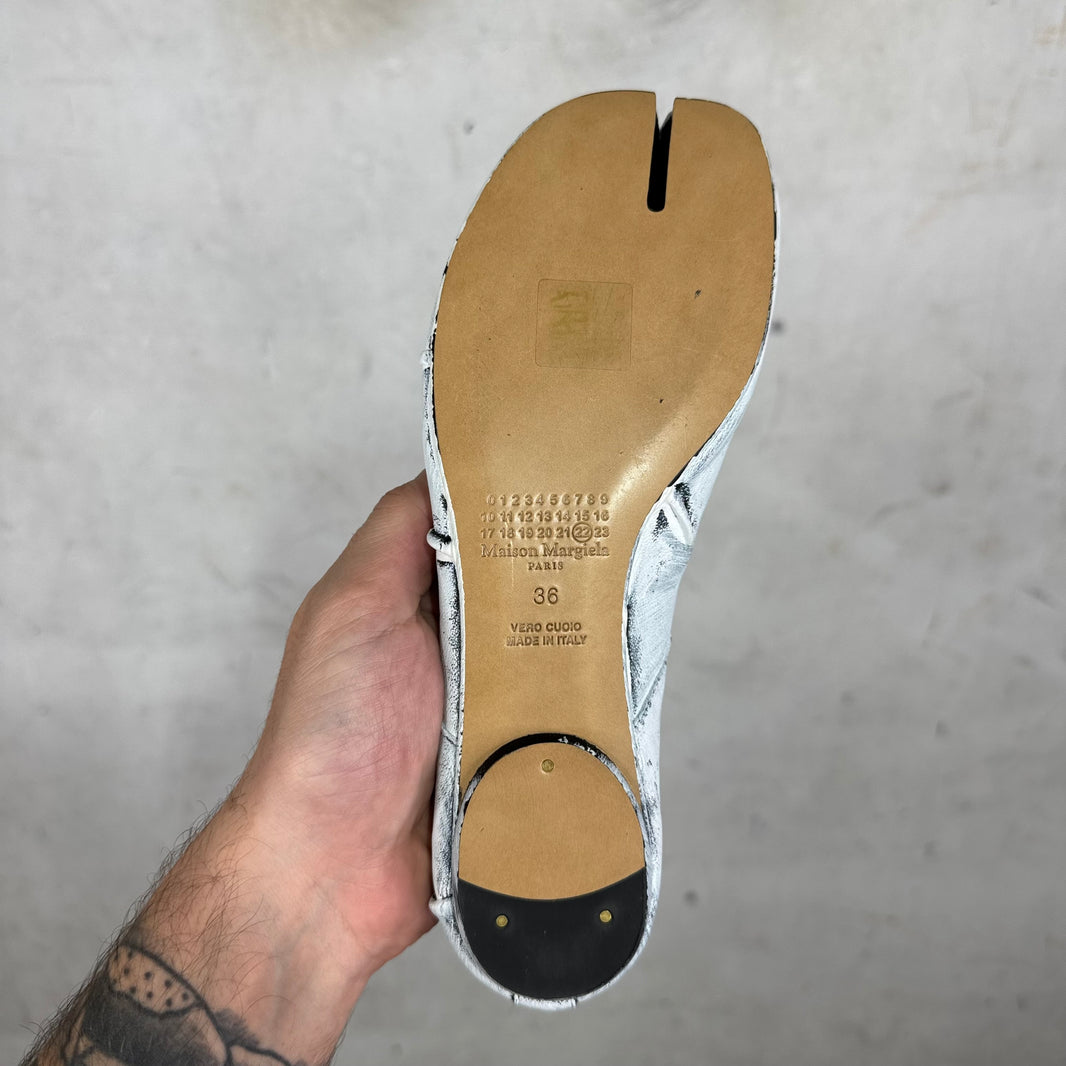 Margiela Painted Tabi Flats