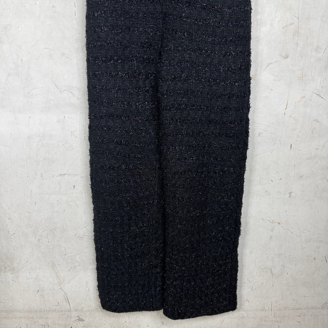 Balenciaga Tweed Loose Knit Pants