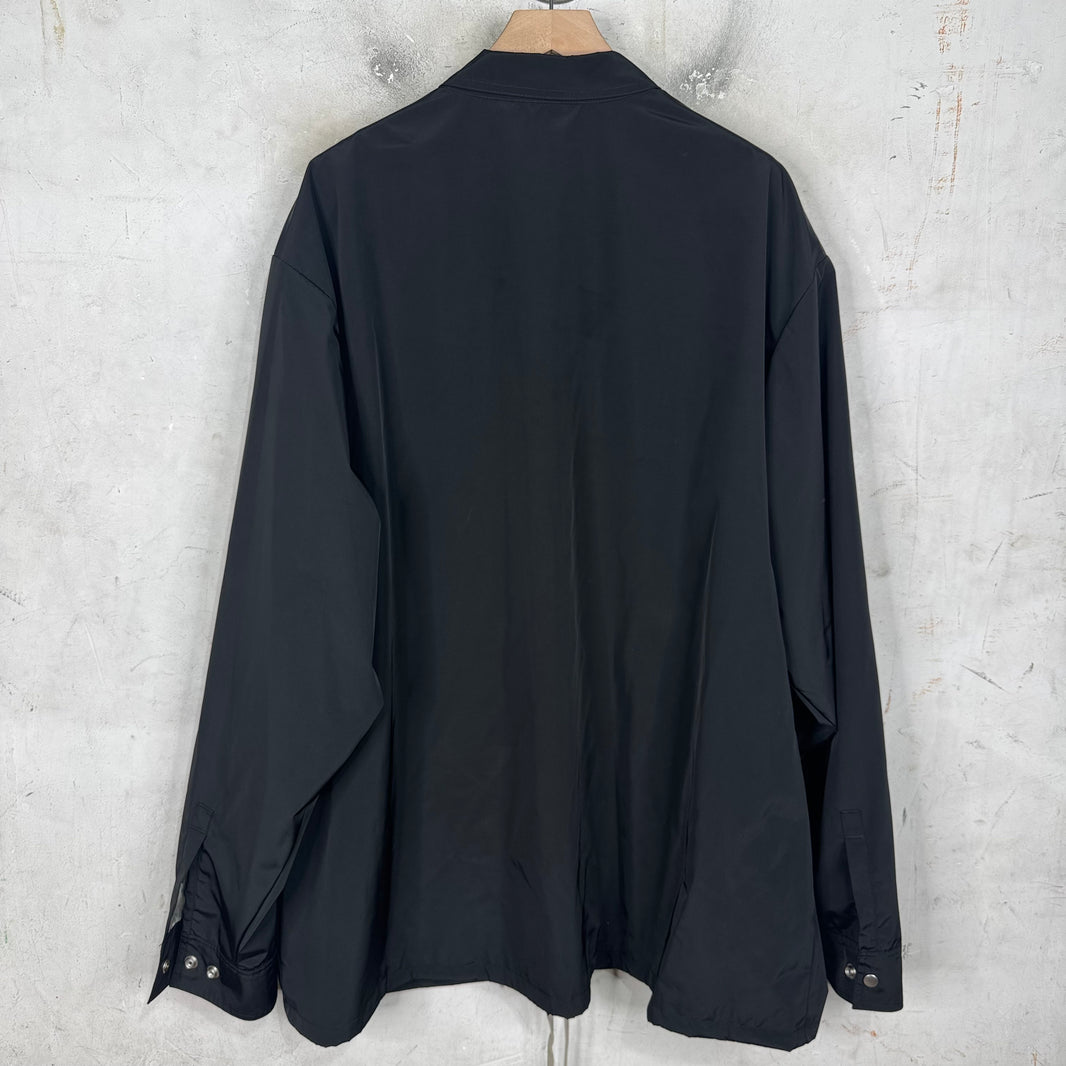 Rick Owens Hollywood Nylon Snap Jacke