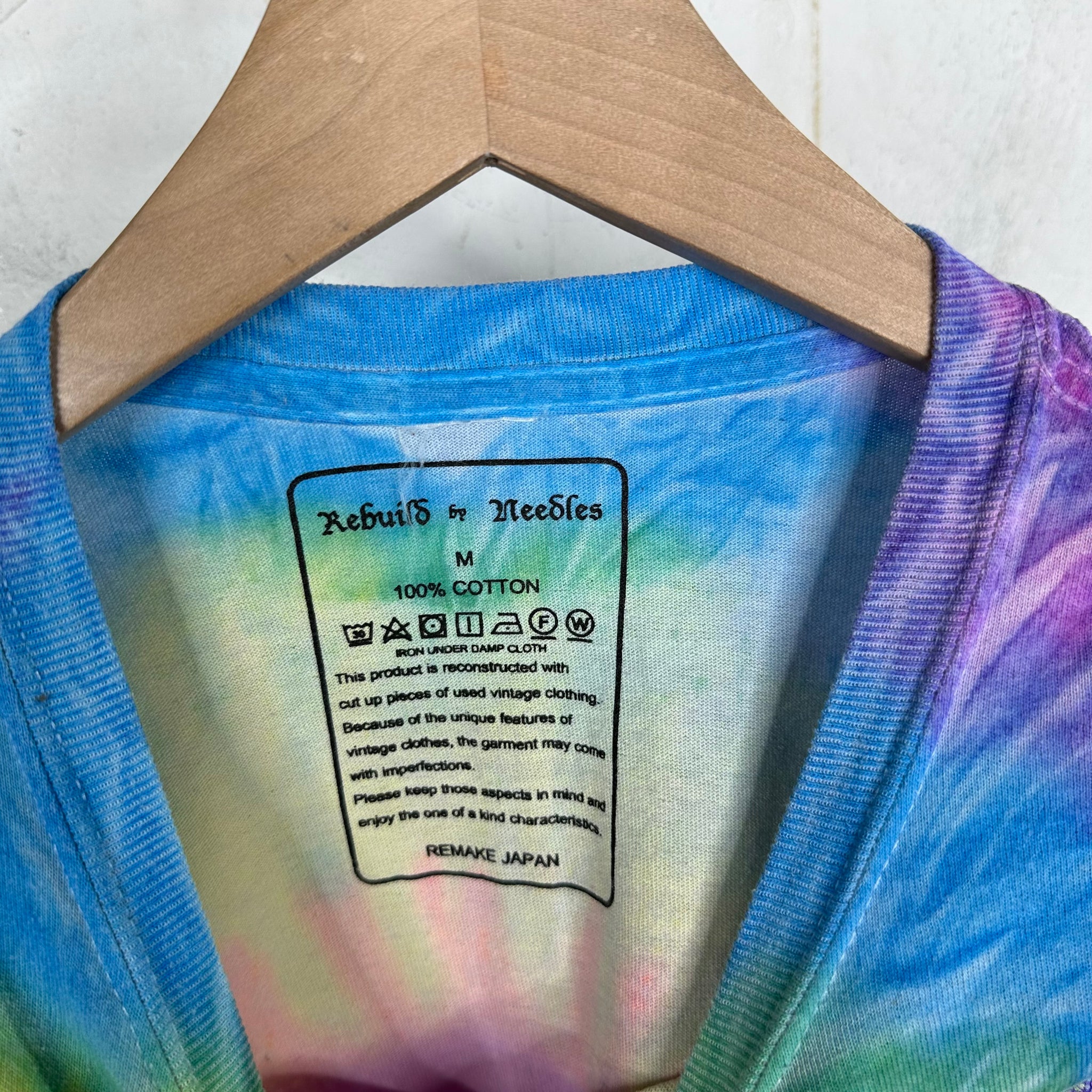 Needles Rebuilt Tie-Dye Ribbon T-Shirt