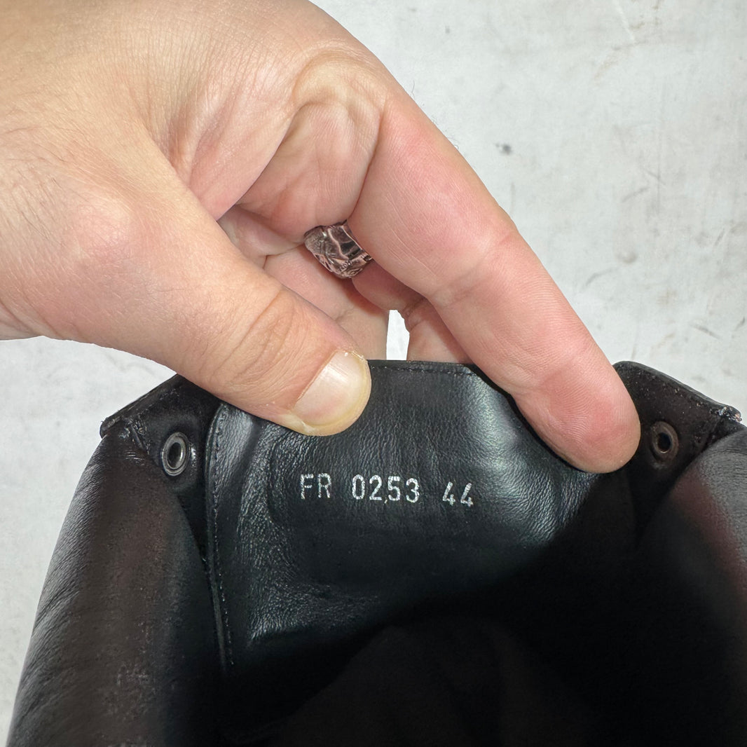 Givenchy Leather Lug Boots