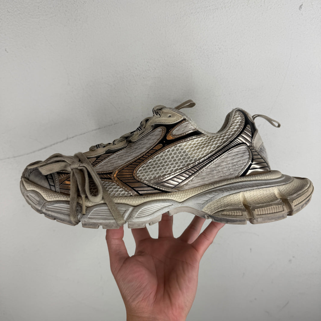 Balenciaga Cream/Silver 3XL Sneakers
