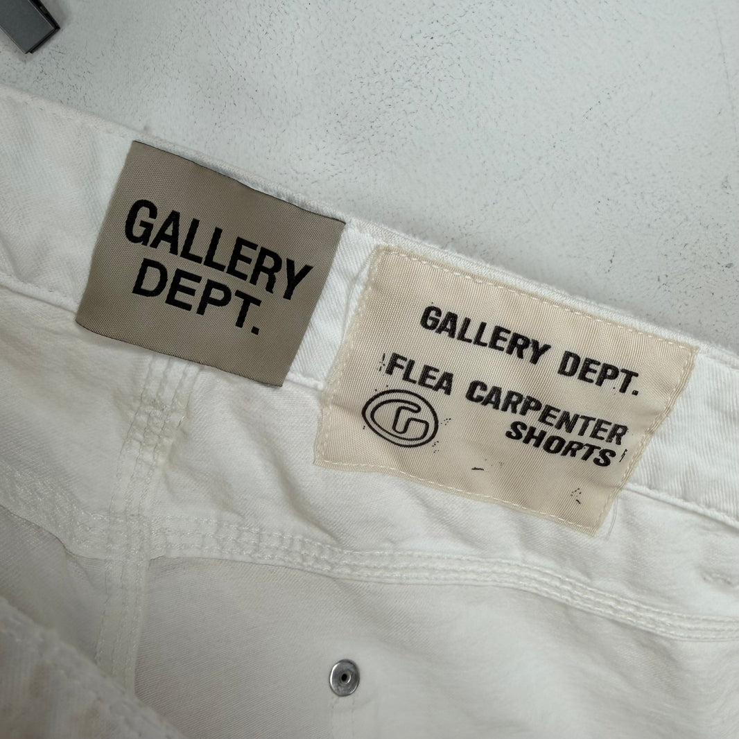 Gallery Dept White Flea Carpenter Shorts