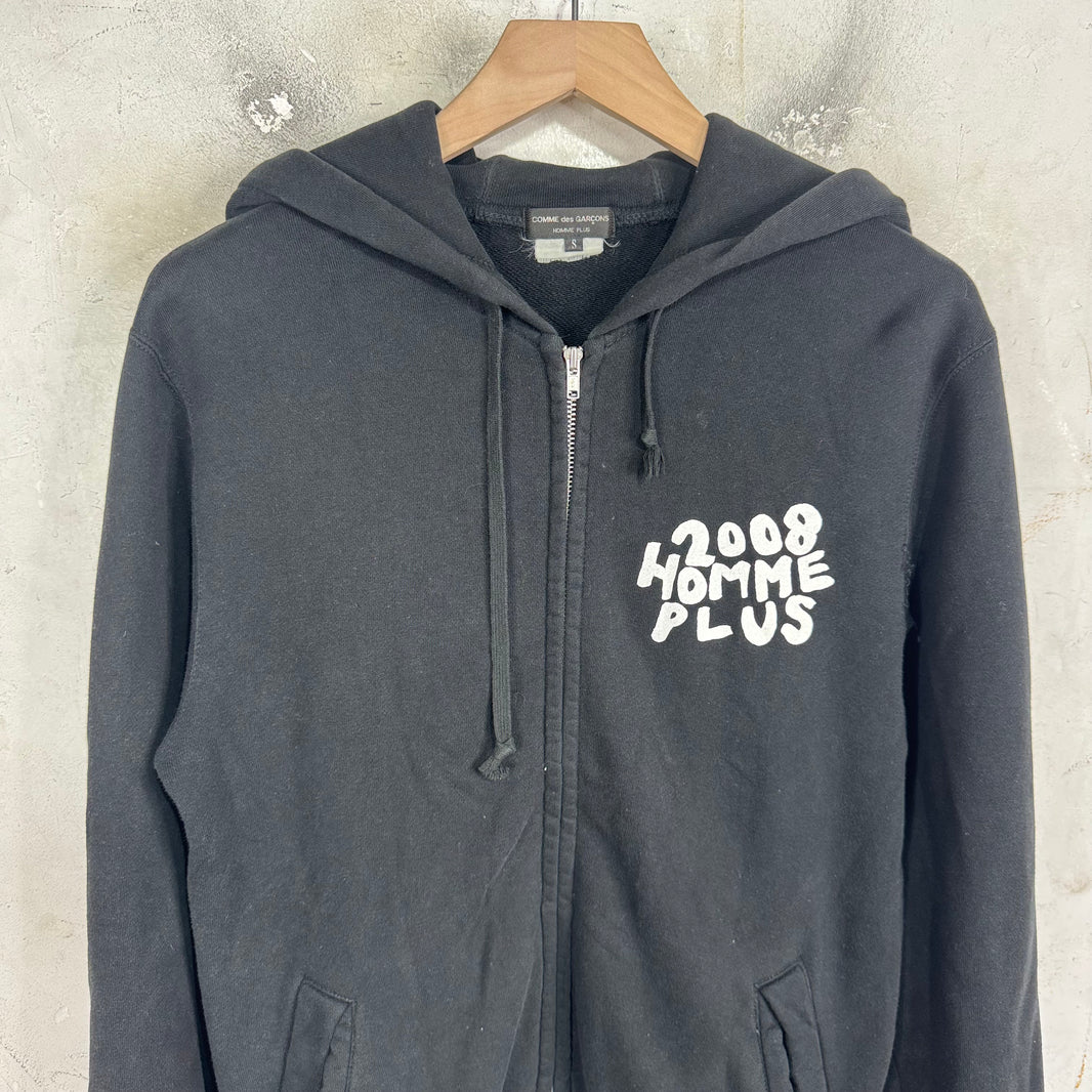 Comme Des Garcons Black Homme Plus Zip Hoodie