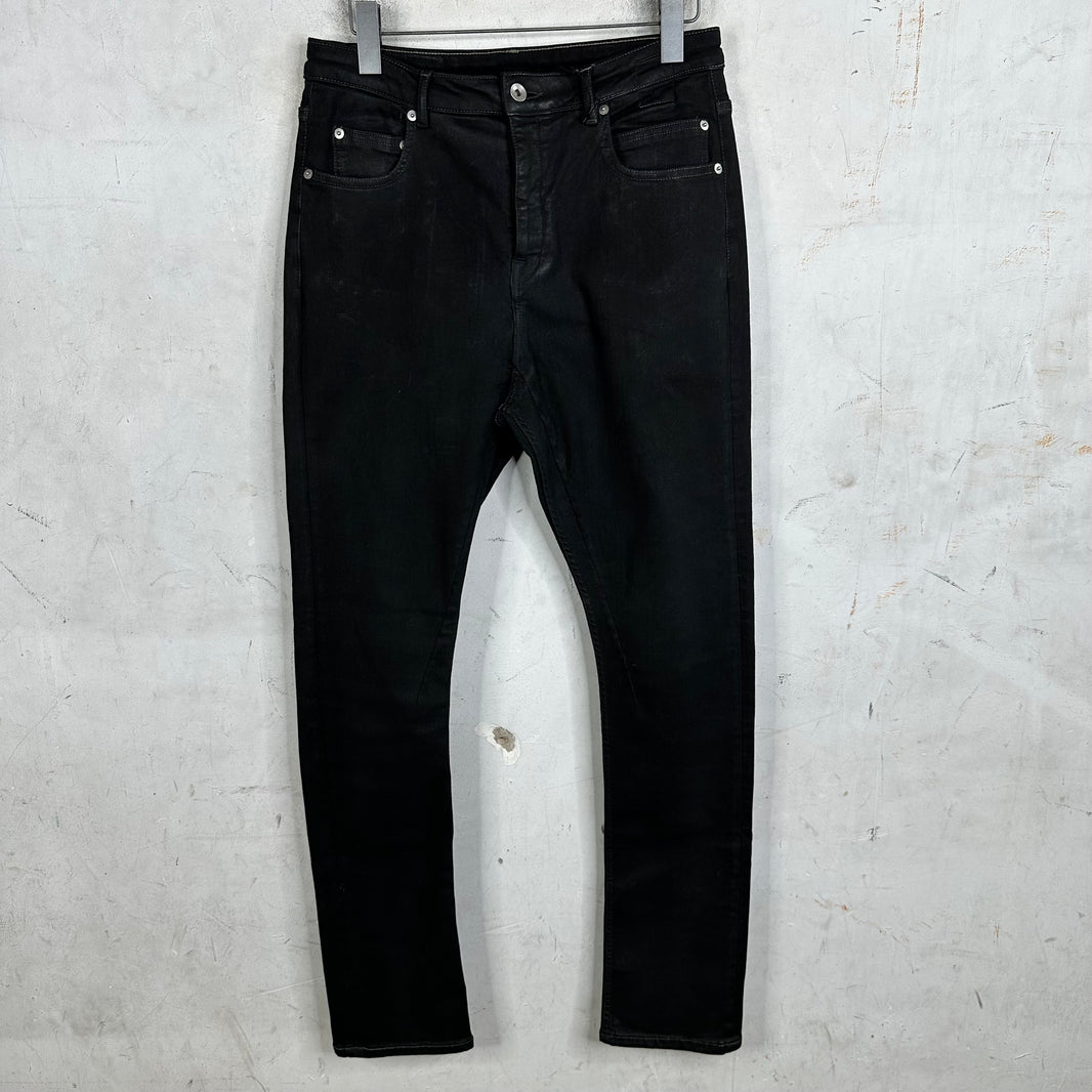 DRKSHDW Waxed Detroit Jeans