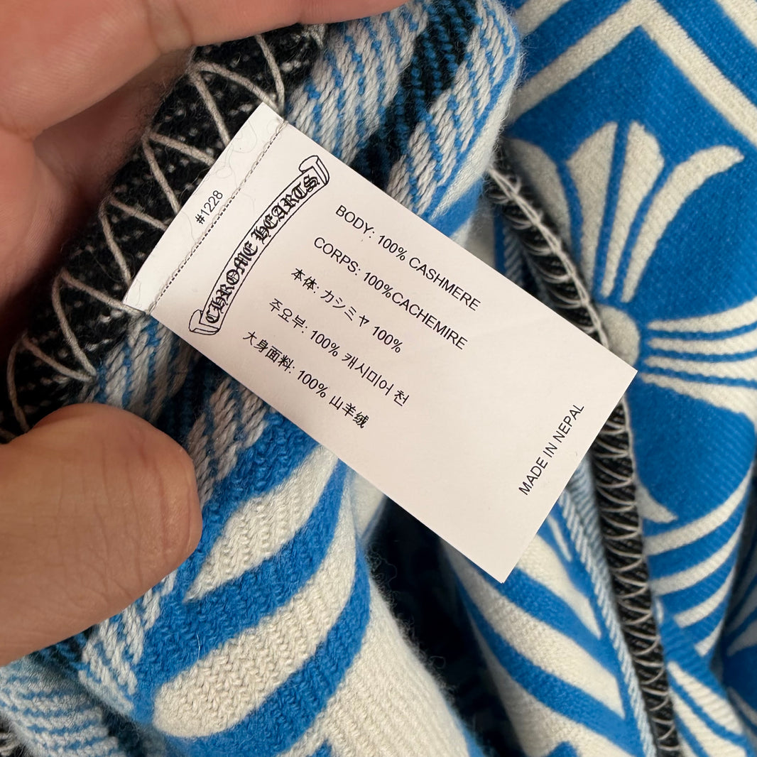 Chrome Hearts Cashmere Plus Throw Blanket