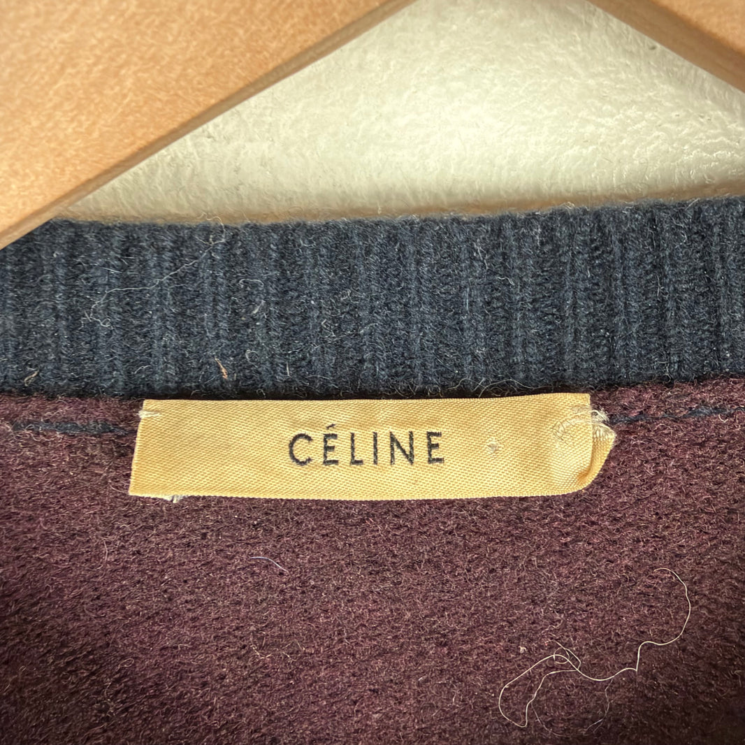 Celine Colorblock Knit Sweater