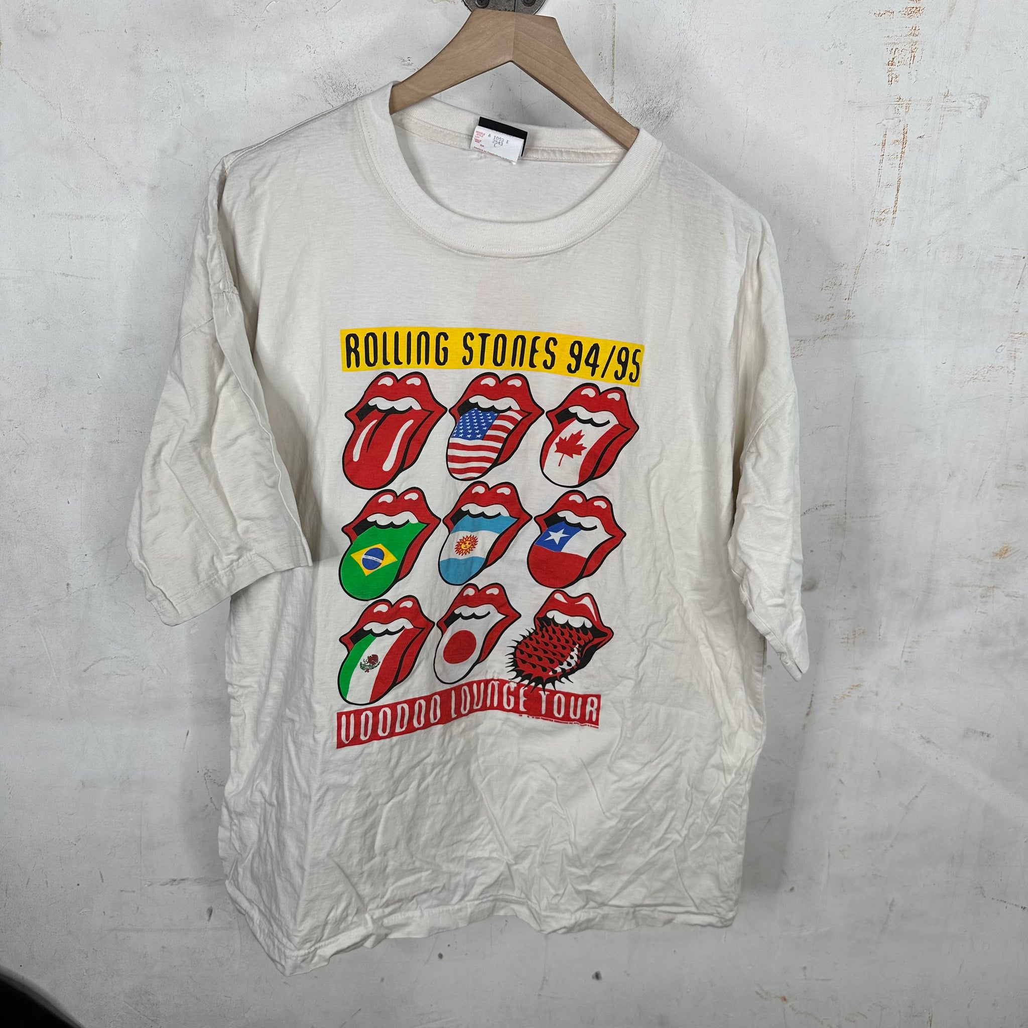 Vintage Rolling Stones 94/95 Tour T-Shirt