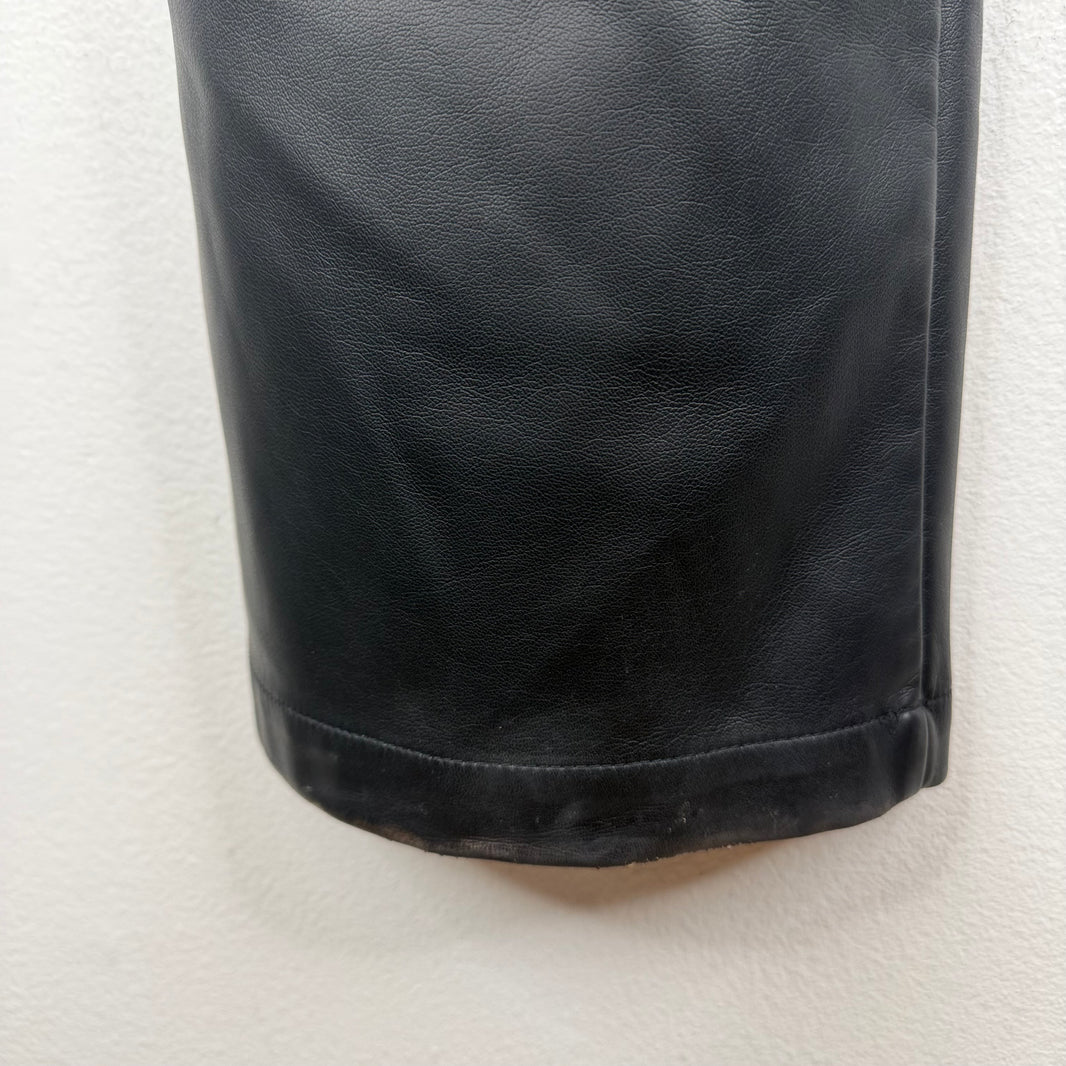 Diesel Slim Faux Leather Pants